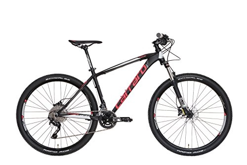 Vélos de montagnes : Carraro - Comp SL 27.5 - VTT, Noir / Rouge Mat S Nero / Rosso opaco