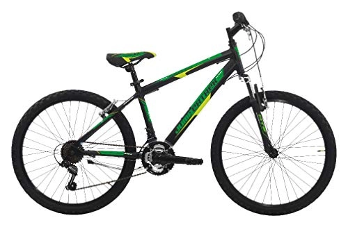 Vélos de montagnes : CINZIA Vélo VTT 24" Skate en aluminium Shimano 18 V Vert