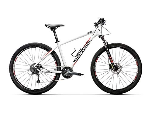 Vélos de montagnes : Conor 8500 27, 5 " Vélo Cyclisme Unisexe Adulte, Blanc / Rouge (Multicolore), MD