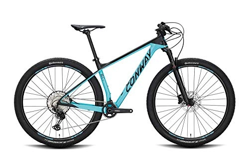 Vélos de montagnes : ConWay RLC 4 VTT Hardtail pour homme Turquoise / noir mat 2020 RH 44 cm / 29