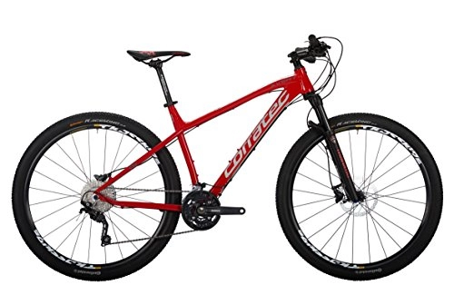 Vélos de montagnes : Corratec x Vert 650B 0.3 Vélo 39 cm Hell Rot Glanz / Silber / Cool Grau