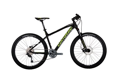 Vélos de montagnes : Corratec x Vert 650B Expert Vélo 49 cm Schwarz Matt / Neon Gelb / Weiß