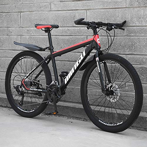 Vélos de montagnes : CPY-EX 26inch Vélos de Montagne Hommes, Haut en Acier au Carbone Hardtail Mountain Bike, 21 / 24 / 27Speed, B, 27