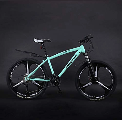 Vélos de montagnes : CPY-EX VTT Vélo, 26 Pouces de vélo de Montagne, PVC et Aluminium Tout pédales et Caoutchouc Grip, Cadre en Alliage d'aluminium, Double Disque de Frein, (21 / 24 / 27 / 30 Speed), A, 30