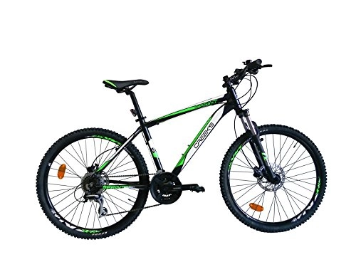 Vélos de montagnes : Creek's Bicycle CREEK'S Sprint 26 Disc Hydro Taille 53 Noir / Vert Vélo Homme