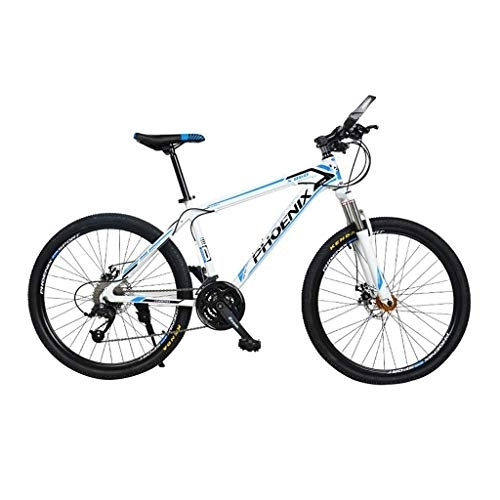 Vélos de montagnes : Dsrgwe VTT, 26inch VTT, Vélos de Montagne en Alliage d'aluminium, Double Frein à Disque et Suspension Avant, 24 / 27 Vitesse (Color : 24 Speed)