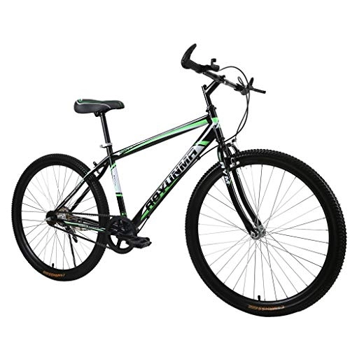 Vélos de montagnes : erthome VTT, Mountainbik 26 pouces, vlo de cyclisme en plein air pour adultes, vlo de sport, vlo de route durable, vlo lger pour tudiant, plusieurs couleurs (Green)