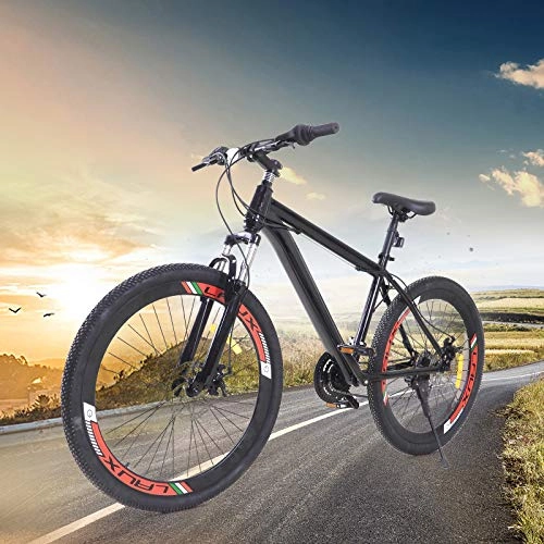 Vélos de montagnes : Fetcoi VTT 26" - Vélo pour garçons, filles, femmes et hommes - Freins à disque avant et arrière - 21 vitesses - Suspension complète