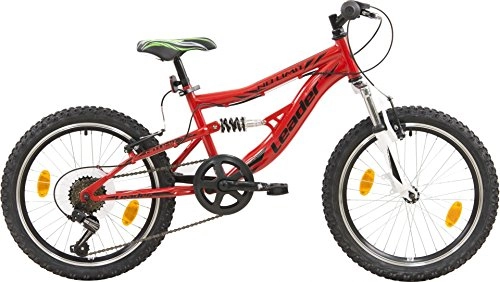 Vélos de montagnes : Fonde No Limit 50, 8 cm 30 cm garçon 6sp Jante freins Rouge