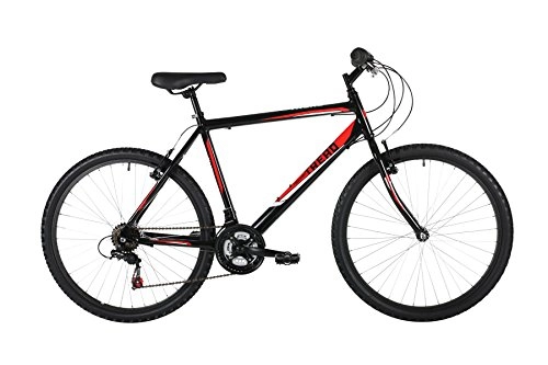 Vélos de montagnes : Freespirit Tread Homme 18sp Aluminium Vélo de montagne, noir