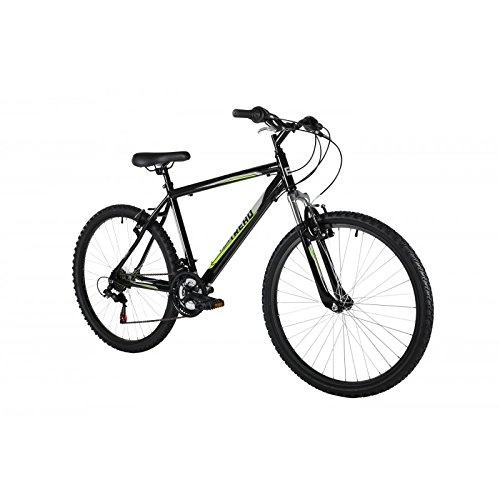 Vélos de montagnes : Freespirit Tread Plus mountain bike black / green mens 20" top tube 26" wheel