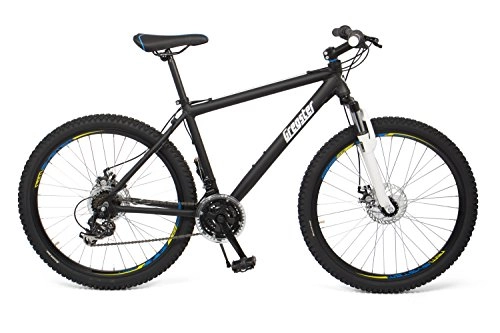 Vélos de montagnes : Gregster - VTT 26 pouces pour Femmes et Hommes - Noir - Vélo avec Cadre en aluminium - Dérailleur et Freins à disque Shimano