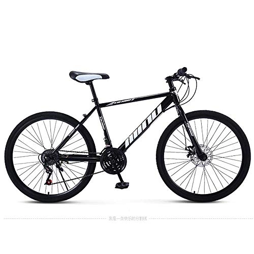 Vélos de montagnes : GUOCAO VTT à queue rigide pour sports de plein air, 66 cm, 30 vitesses, vitesse variable, freins à double disque pour homme et femme, vélo d'extérieur pour adulte (couleur : E)