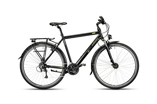 Vélos de montagnes : Hawk Vélo de randonnée pour homme, 24 vitesses, 56 cm, Comfort Black, 28 "