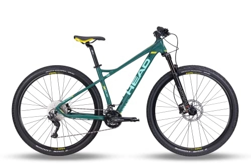 Vélos de montagnes : HEAD X-Rubi Lady VTT pour Femmes, Vert Mat, 44 cm