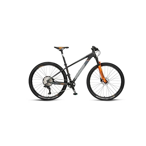 Vélos de montagnes : HESND zxc Vélos pour adultes VTT à grande roue de course à huile Frein à disque Vitesse variable Vélo tout-terrain pour hommes et femmes (couleur : orange, taille : petit)
