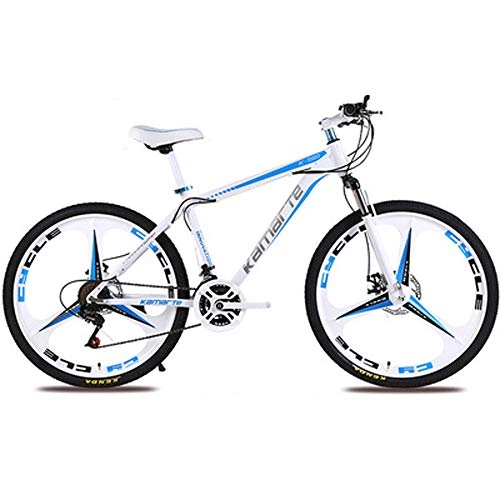 Vélos de montagnes : hj Mountain Bike, (21 / 24 / 27 Speed) Et Les Femmes Hommescravates Vlo 26 Pouces Urban Sport Amortissant Les Chocs tudiants Vlo, B, 26inch27speed