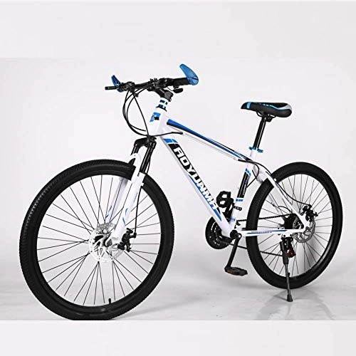 Vélos de montagnes : JYPCBHB VLo De Montagne, 21-27 Speed, Changement De Vitesse Assist, pour Adulte Convient pour L'Quitation en Plein Air sur Les Plages De Neigeblue (26 inch)-24 Speed