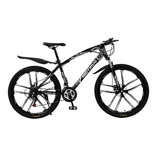 Vélos de montagnes : Kays VTT Vélo de Montagne VTT, Femmes / Hommes Hardtail Vélo De Montagne, Suspension Double Disque Et Frein Avant, 26 Pouces Roues (Color : Black, Size : 21-Speed)