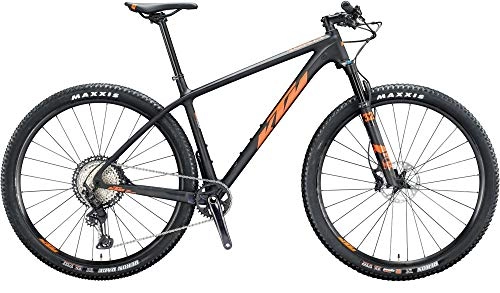 Vélos de montagnes : KTM Myroon Master, 12 vitesses, vélo pour homme, Hardtail 2020, 29, carbone mat (orange), 38 cm, Carbone mat (orange), 38 cm