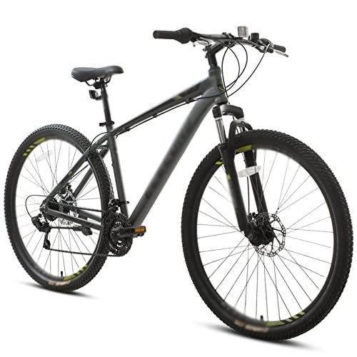 Vélos de montagnes : LANAZU Vélos pour Adultes, vélos de Montagne en Alliage d'aluminium, vélos Tout-Terrain à Freins à Disque Avant et arrière pour Adultes, adaptés au Transport