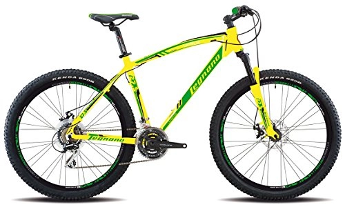 Vélos de montagnes : Legnano vélo 625 Lavaredo 27, 5 "Disque 21 V taille 41 Jaune (VTT ammortizzate) / Bicycle 625 Lavaredo 27, 5 disc 21S Size 41 Yellow (VTT Front Suspension)