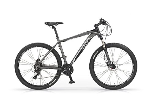 Vélos de montagnes : MBM Vélo Brider Z100 en Aluminium Suspension Avant Frein à Disque hydraulique 27, 5" 24 Vitesses (44)