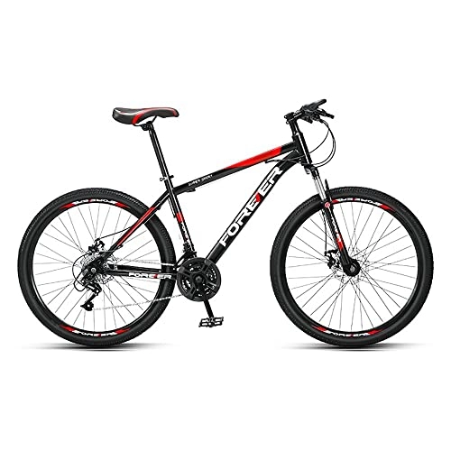 Vélos de montagnes : MDZZYQDS VTT 26 Pouces en Aluminium 24 Vitesses, Frein à Disque, MTB Hardtail pour Jeunes, Mountainbike Suspension Avant Cadre, Convient à partir de 155-185cm, Unisexe