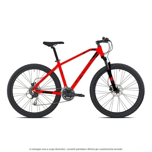 Vélos de montagnes : MYLAND Altura 27, 1 27, 5" 100 mm 21 V Rouge 2022 Taille S (VTT amortissé)