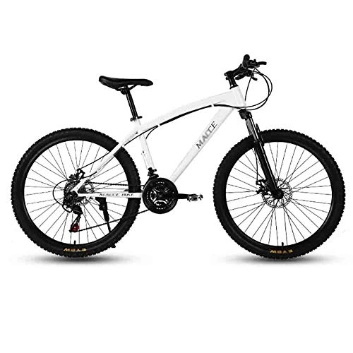 Vélos de montagnes : N / Z Accueil équipement vélo VTT Adulte vélo vélos de Route pour Hommes et Femmes 24 Pouces Roues Vitesse réglable Double Frein à Disque