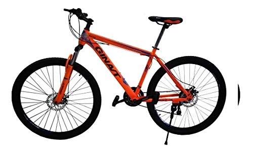 Vélos de montagnes : Reset Ginavt Vélo VTT 27, 5" 21 V Orange Bleu