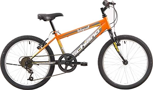 Vélos de montagnes : Schiano Integral 20 Pouces 31 cm Garon 6SP V-Brake Orange / Noir