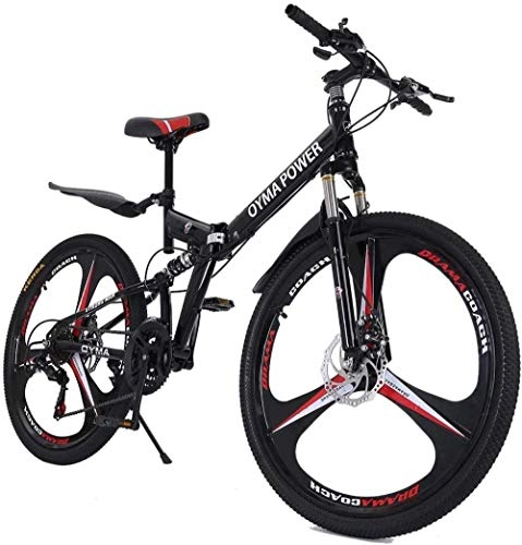 Vélos de montagnes : SYCY Vélo de Route en Aluminium Shimanos Suspension complète en Aluminium 21 Vitesses Freins à Disque 26 Pouces Durable 700c Suspension de Pneu VTT