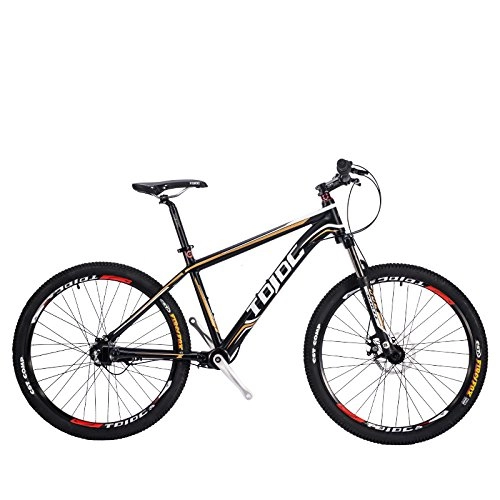 Vélos de montagnes : TDJDC Explorer300 Top qualité sans chaîne 3 Vitesses Mountain Bike, vélo de Sport, vélo d'entraînement de l'arbre, Cadre en Alliage d'aluminium VTT, 26 × 17.5" (Or)