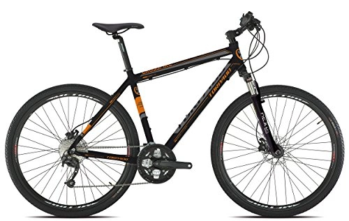 Vélos de montagnes : Torpado vélo Crossfire disc 28 "3 x 9 V alu noir taille 48 (Trekking) / Bicycle Crossfire disc 28 3 x 9S alu Size 48 black (Trekking)
