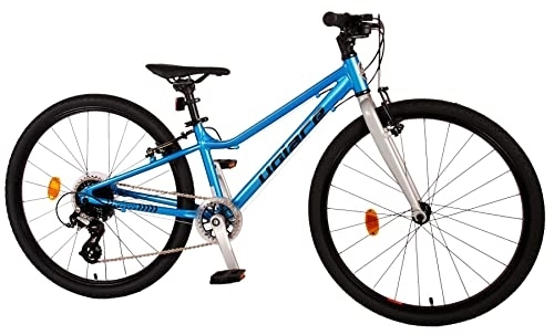 Vélos de montagnes : Volare Dynamic Children's Bicycle - Boys - 24 pouces - Bleu - 2 freins à main - 8 Gears - Collection Prime