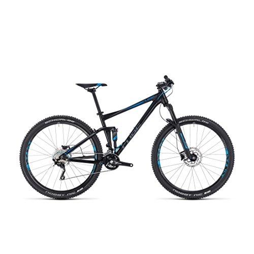 Vélos de montagnes : VTT Cube Stereo 120 black'n'blue 29" 2018 - 17"
