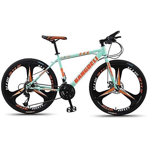 Vélos de montagnes : VTT De La Montagne 26"Mesdames / Vélos De Montagne pour Hommes 21 / 24 / 27 / 30 Vitesse Poids Léger Suspension Suspension Frein À Disque Avant, B, 24speed