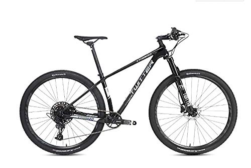 Vélos de montagnes : VTT Dirt bike vélo de route vélos, vélo de montagne en carbone 27, 5 \\\\ ' / 29 \\\\' vélo Ultralight en fibre de carbone VTT engrenages freins à double disque VTT Équipé du frein à disque à huile 12 B