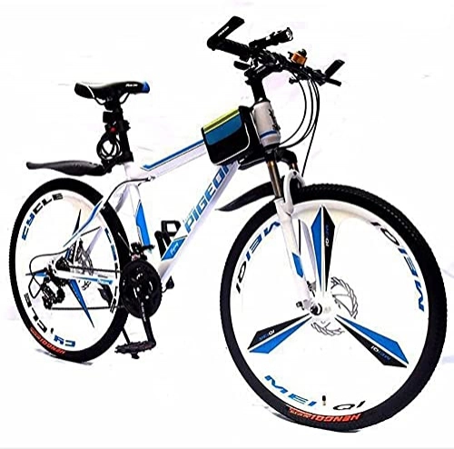 Vélos de montagnes : Vélo de montagne 2021 - 66 cm - 27 vitesses - Dérailleur arrière - Freins à disque avant et arrière - Plus de couleurs - VTT adulte - 24 vitesses - 61 cm