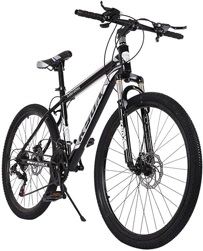 Vélos de montagnes : Vélo haut de gamme Vélo de montagne à suspension complète, 21 vitesses 26 pouces cadre en acier à haute teneur en carbone vélos de montagne tout-terrain avec frein à disque for hommes femmes Dirt Bike