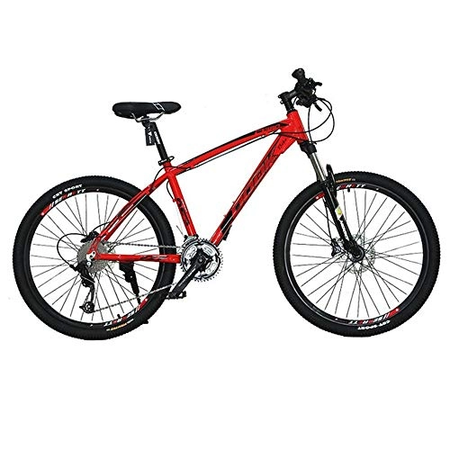 Vélos de montagnes : Vélo VTT, Vélo Tout Terrain, Vélo de Montagne, 26" Mountain Bicycles des femmes des hommes 27 Vitesse en alliage d'aluminium Ravine Bike 17" Cadre, suspension à double disque de frein avant et