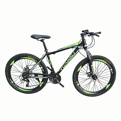 Vélos de montagnes : Vélos de montagne d'extérieur, vélos de montagne à vitesse variable, vélos à cadre rigide en acier à haute teneur en carbone, vélos pour adultes à vitesse de 26 pouces, freins à double disque et vél
