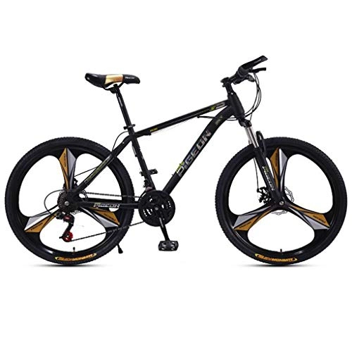 Vélos de montagnes : WYLZLIY-Home Vélo De Montagne VTT Vélo de Montagne Montagne Vélos 26" Pouces Léger 24 / 27 / 30 Cadre en Acier Au Carbone Délais Suspension Avant Frein À Disque Tout-Terrain Bike Vélo De Montagne VTT