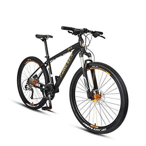 Vélos de montagnes : XJYA VTT VTT Adapté à partir de 150 cm, 27 Vitesse Gearshift Suspension Fourche garçons vélo et vélo pour Hommes, Cadre Sac 27, 5 Pouces de vélo de Montagne pour Adultes