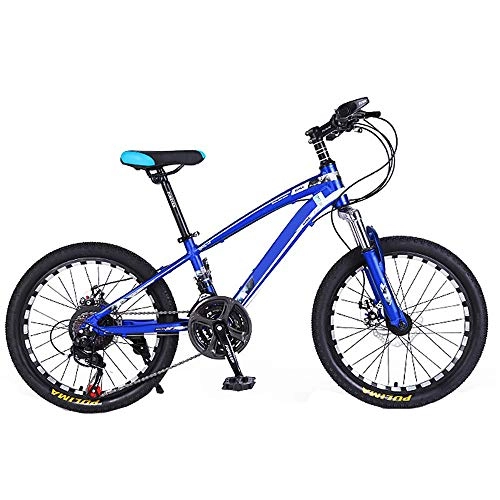 Vélos de montagnes : XMIMI Vélo de Montagne pour Enfants, Cadre de vélo, Cadre en Aluminium, Freins à Disque Avant et arrière, Vitesse de 20 Pouces 21