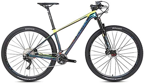 Vélos de montagnes : YANQ Mountain Bike Carbon, XT27.5 pouces 29 pouces 22 vitesses 33 vitesses freins à double disque hommes et femmes vélos adultes Alpinisme Guide extérieur, B, * 15po 27.5in