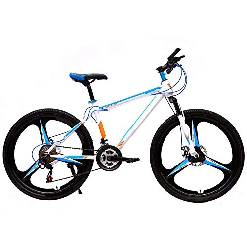Vélos de montagnes : yfkjh VTT pour adulte avec double frein à disque - Une roue hors route - Vitesse variable - Pour homme et femme - 21 vitesses