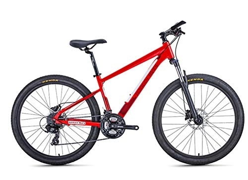 Vélos de montagnes : YQ&TL Velo de Montagne pour Homme Tout-Terrain vélo Adulte 26 Pouces 21 Vitesses vélo à Suspension complète VTT Engrenages Double Freins à Disque vélo de Montagne, Alliage d'aluminium extérieur VTT A