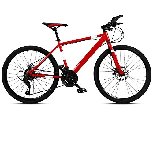 Vélos de montagnes : ZJBKX Vélo de montagne, amortisseur de changement de vitesse pour adulte, super léger, vélo de route pour étudiant, homme et femme, 26"